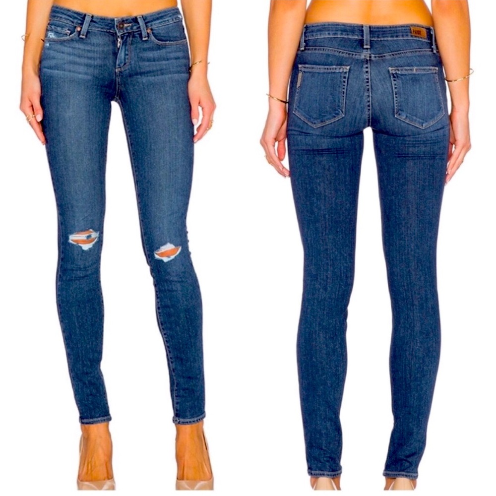 Paige Verdugo Ankle Distressed Skinny 28